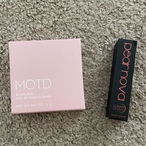 NWT!! MOTD blush duo and Pear Nova lip balm